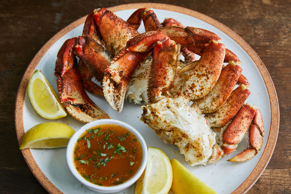 Recipe: Delicious Steamed Dungeness Crab Legs with Herbed Butter