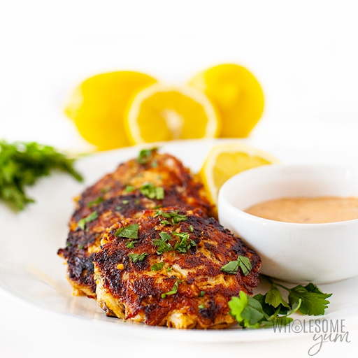 Gluten-Free Keto Dungeness Crab Cakes